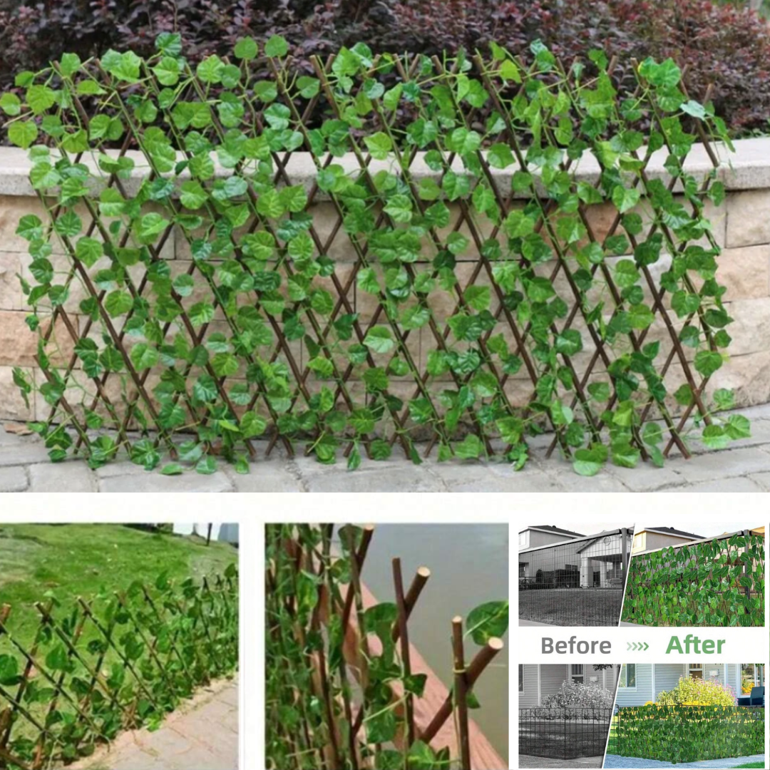 Kihúzható műnövényekből készült kerítés Gardenia 1+1 INGYEN