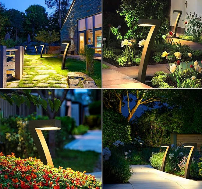 LED napelemes kerti lámpák 6 db N251