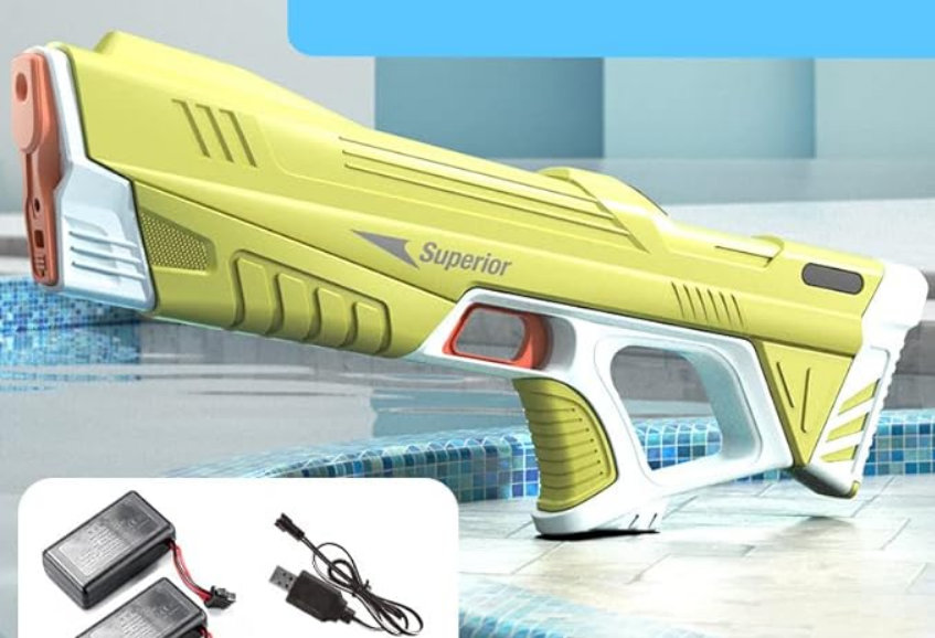 Szuper vízipisztoly újratölthető akkumulátorral