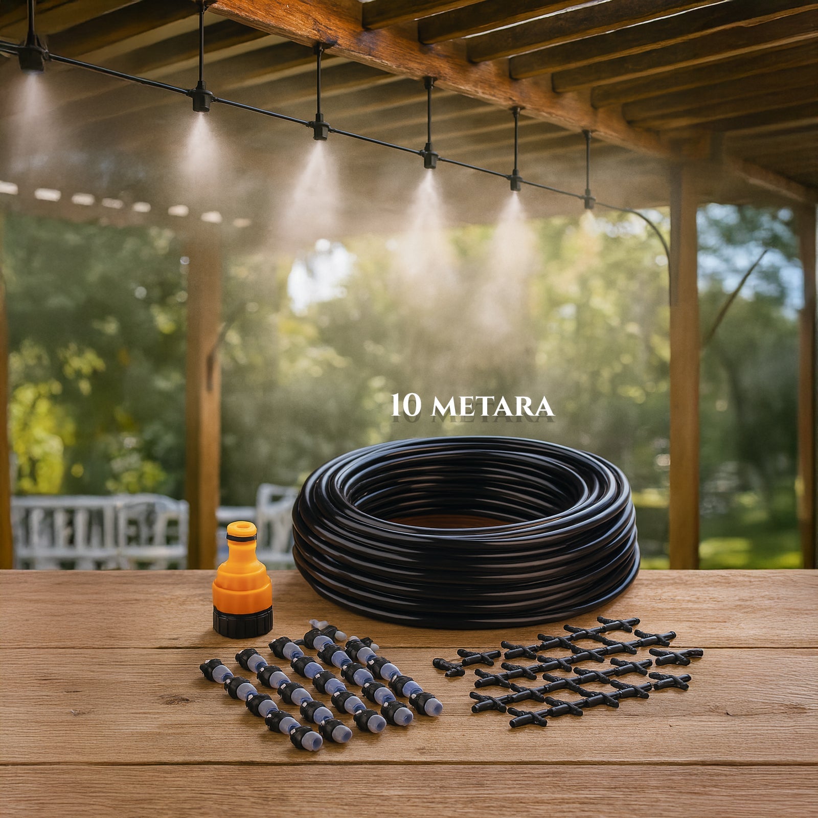 vízpermet és öntözőkészlet