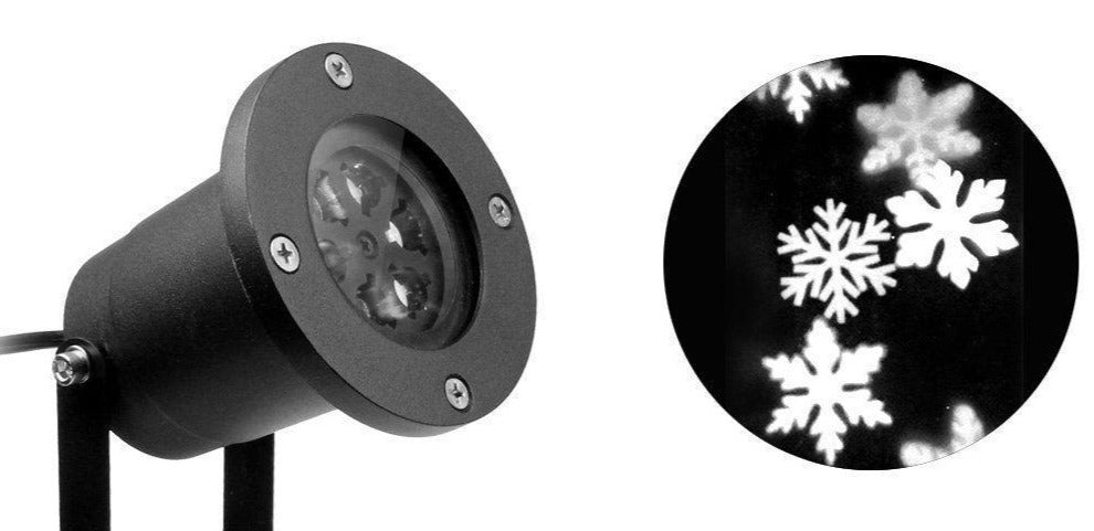 Lézerprojektor HÓ motívummal való díszítéshez