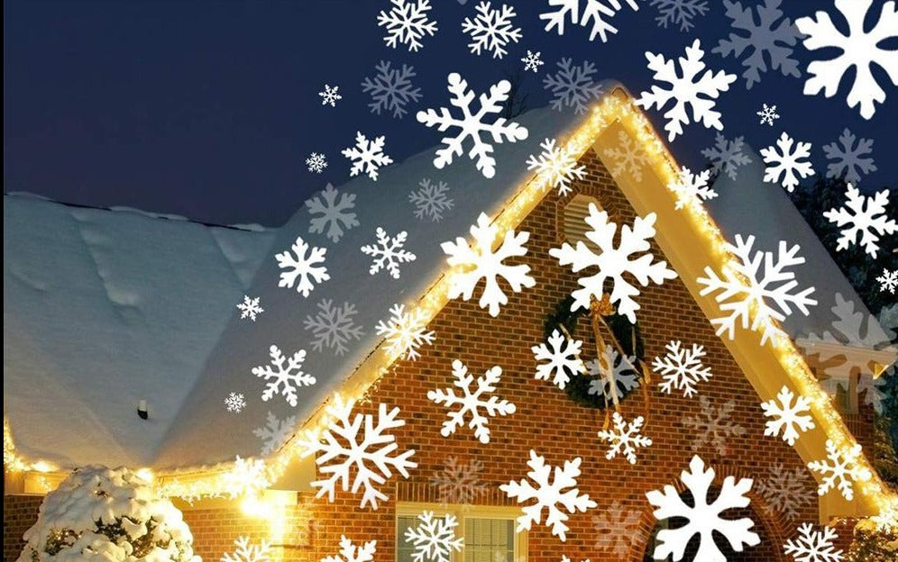 Lézerprojektor HÓ motívummal való díszítéshez