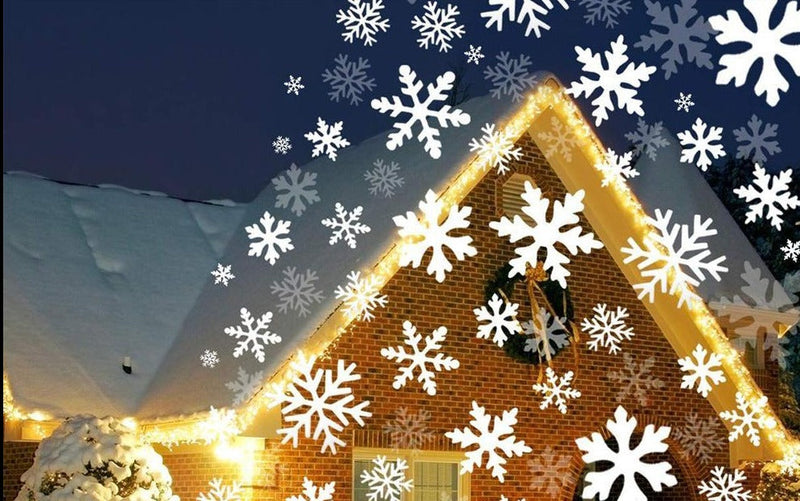 Lézerprojektor HÓ motívummal való díszítéshez