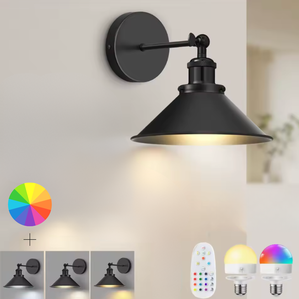 Loft intelligens fali lámpa