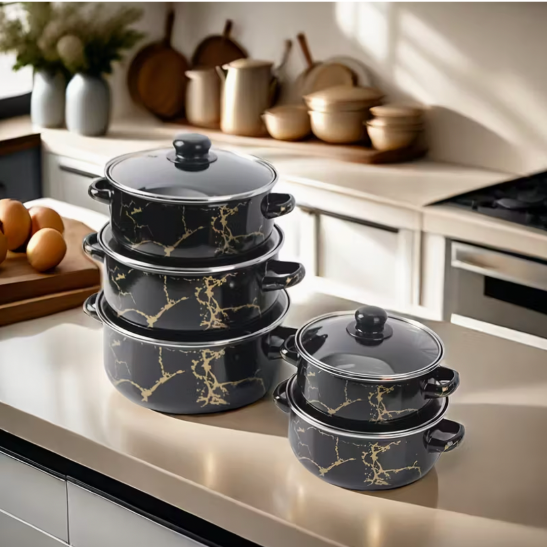 MODERN 5 RÉSZES EDÉNYKÉSZLET