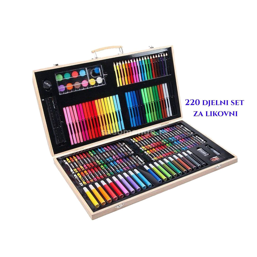 220 darabos művészeti készlet