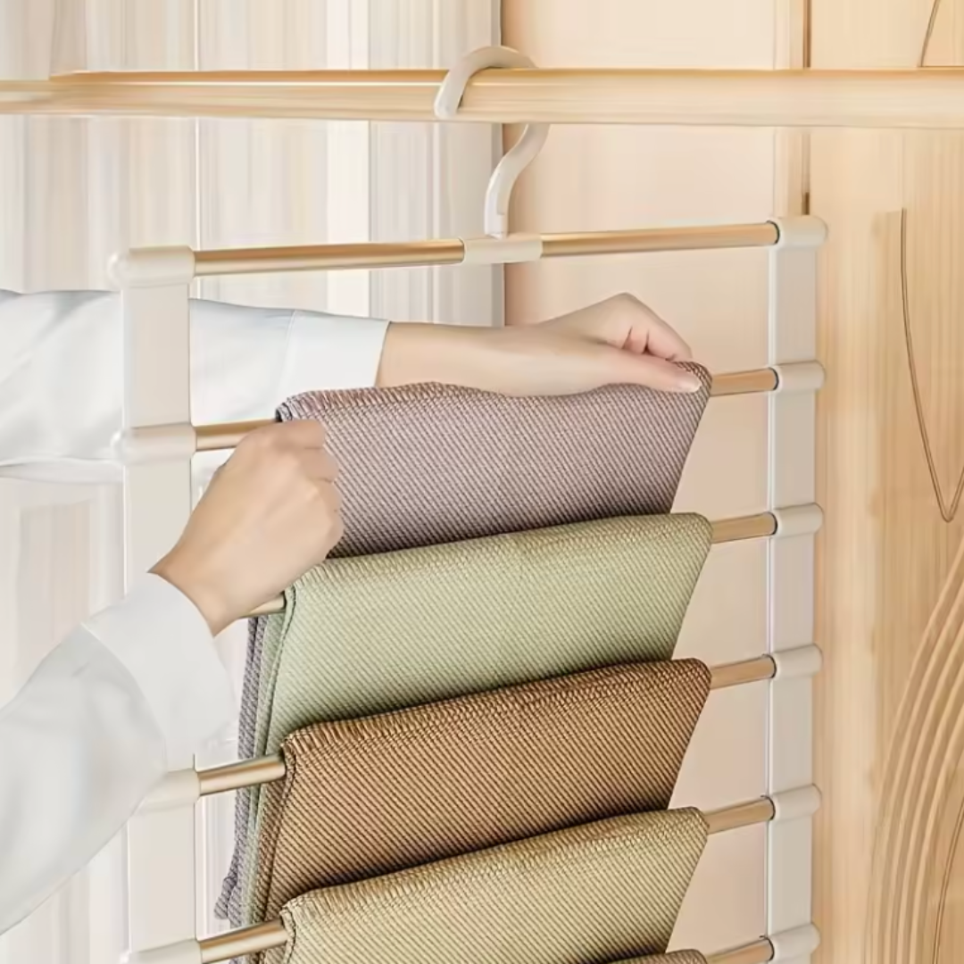 Elegáns nadrágtartó akasztó x2