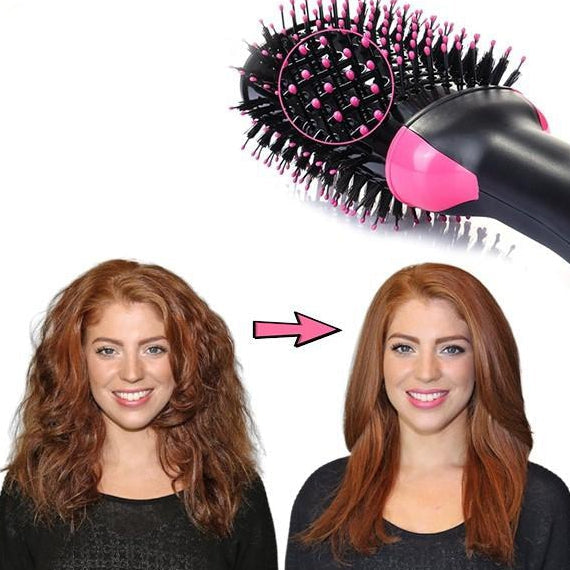 Hajszárító és formázó kefe