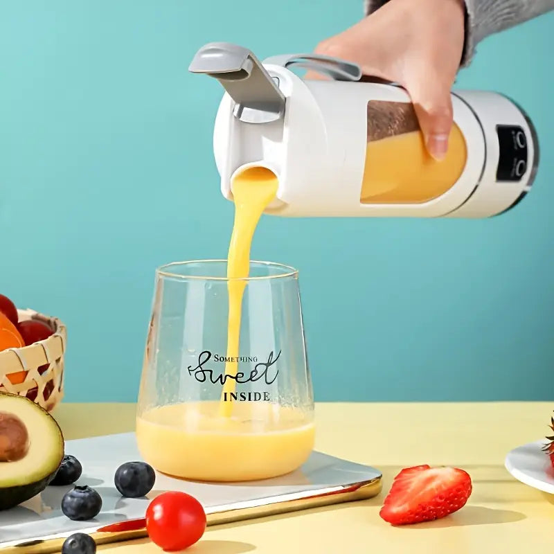 Hordozható gyümölcsprés & turmixgép 450 ml
