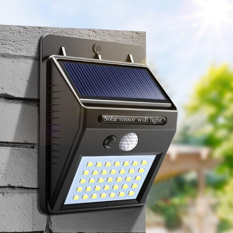 5 db-os LED napelemes lámpa szenzorral