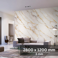 Fali dekorpanel - White gold