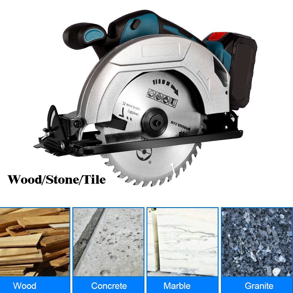 Akkus körfűrész 42V (2× akkumulátorral)