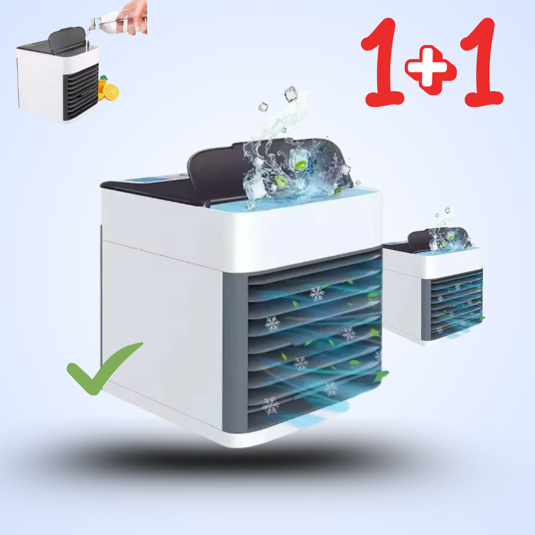 Mini hordozható klímaberendezés 1+1 INGYEN