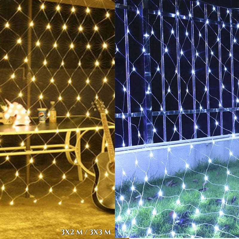 LED LÁMPÁK HÁLÓ 3X2M/3X3M