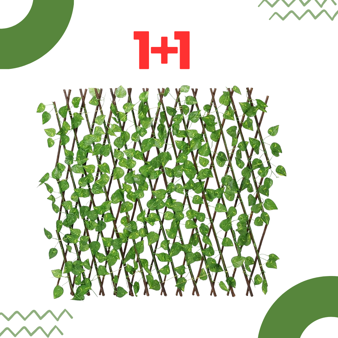 Kihúzható műnövényekből készült kerítés Gardenia 1+1 INGYEN