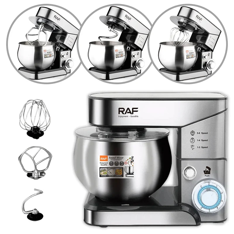 RAF Álló mixer 5L - 1000W teljesítmény