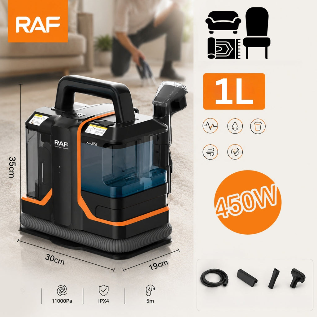 RAF dubinski čistač tepiha i namještaja - 450W