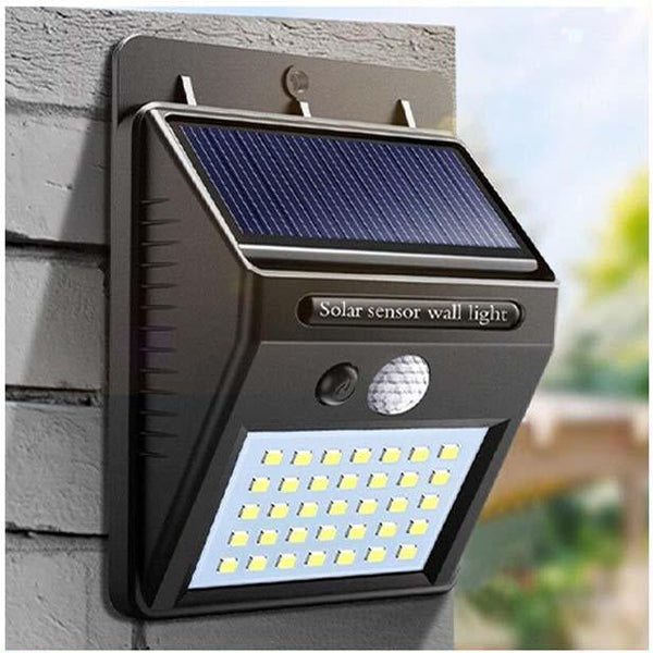 5 db-os LED napelemes lámpa szenzorral