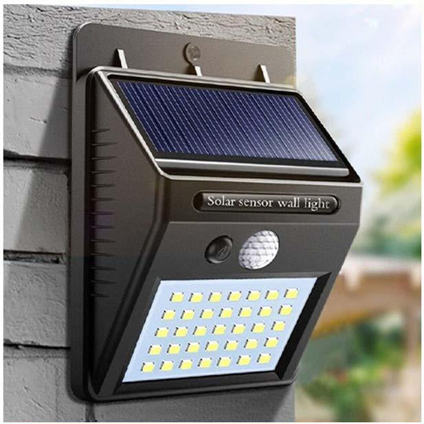 SOLAR LED LÁMPA 6W - MOZGÁSÉRZÉKELŐVEL