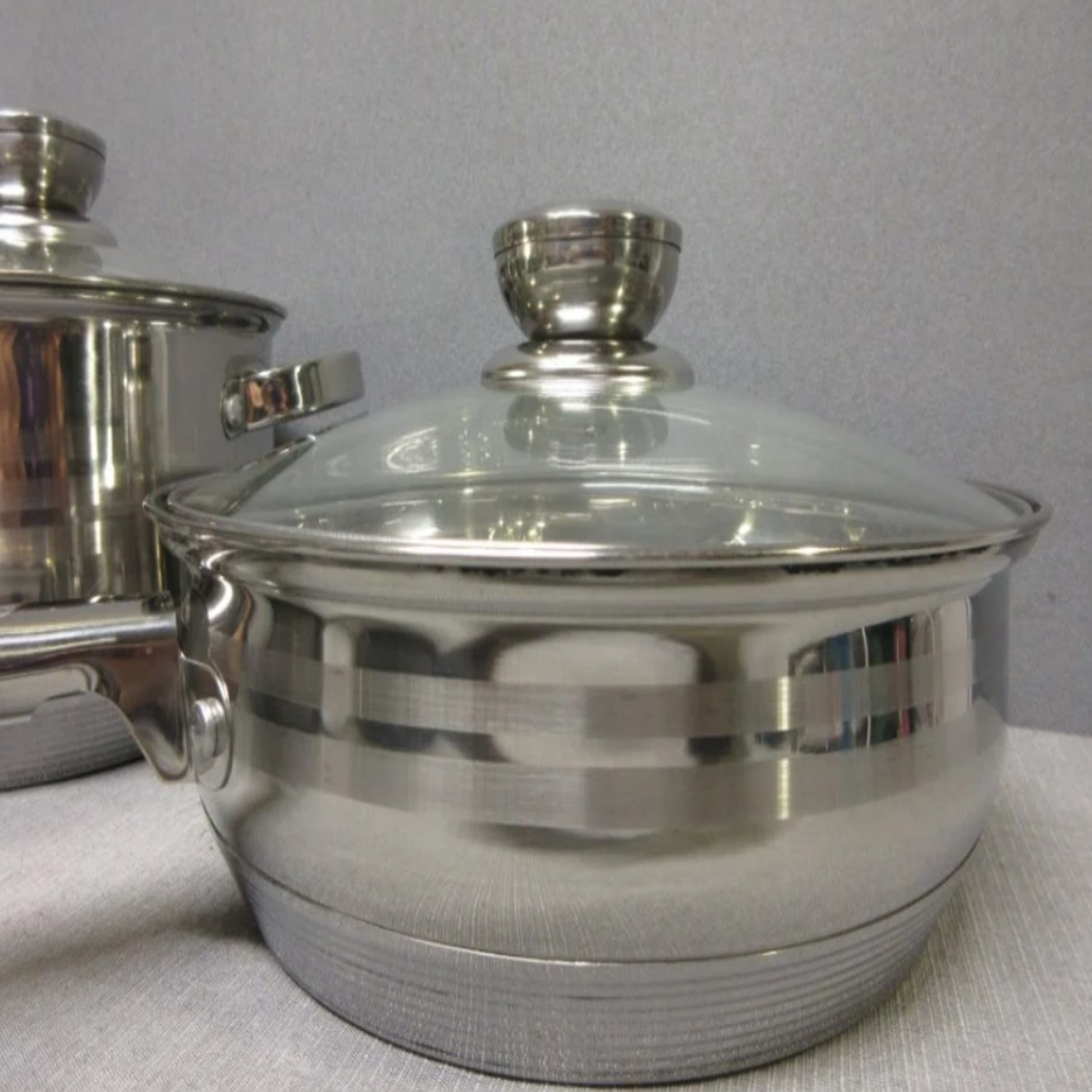 12 darabos, strapabíró edénykészlet 18/10-es rozsdamentes acélból