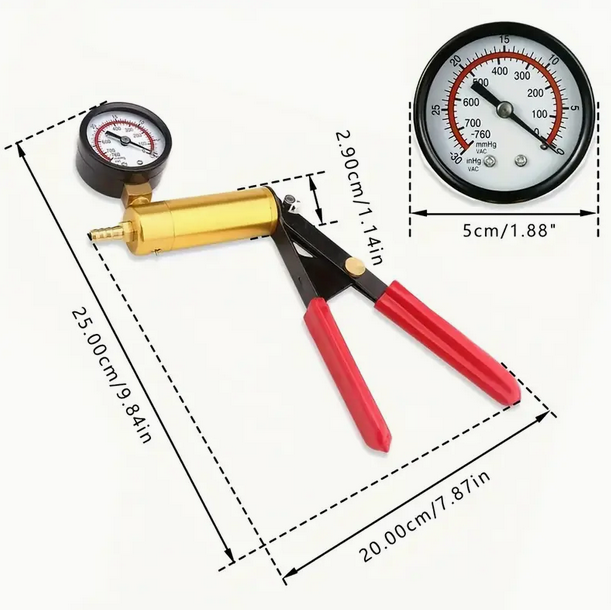 Fék légtelenítő készlet vákuumszivattyúval