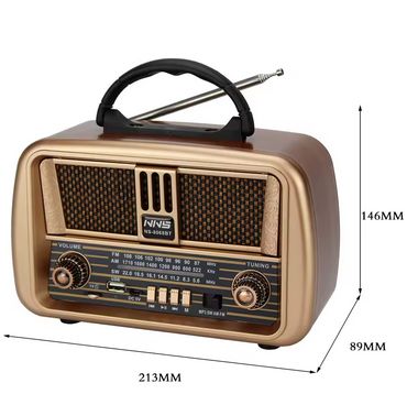 Retro Bluetooth rádió NA297