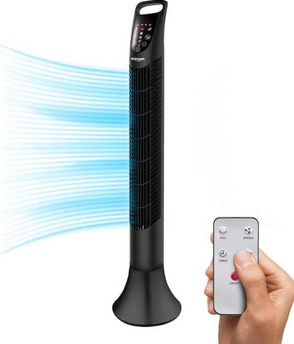 40 W-os rúdventilátor távirányítóval