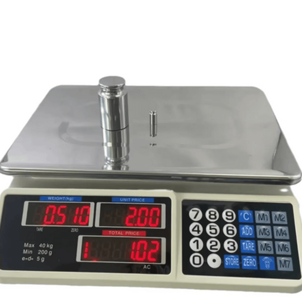 DIGITÁLIS MÉRLEG 40KG