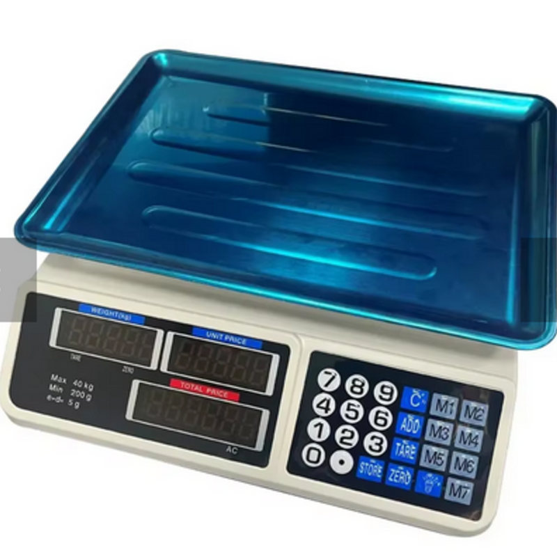 Digitális Kereskedelmi mérleg - 40 kg