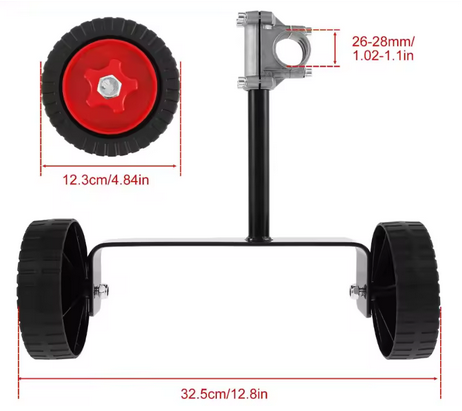 UNIVERZÁLIS TÁMASZTÓKEREKEK SZÉLGÖMBNYÍRÓKHOZ