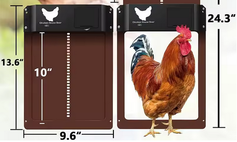 AUTOMATIKUS AJTÓ CSIRKEHÁZHOZ