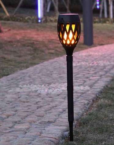 6 db-os napelemes LED kerti zseblámpa