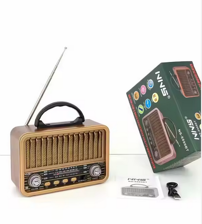 Retro Bluetooth rádió NA295