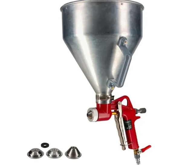 FESTŐPISZTOLY 3 FÚVÓKÁVAL ÉS 5 LITERES ALUMÍNIUM TARTÁLLYAL