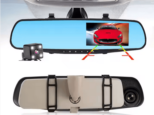 Full HD autókamera 5'' + tolatókamera