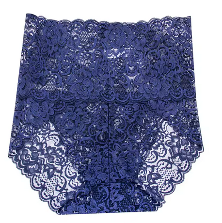 5× Csipkés Magasított Derékú Női Bugyi - Szett