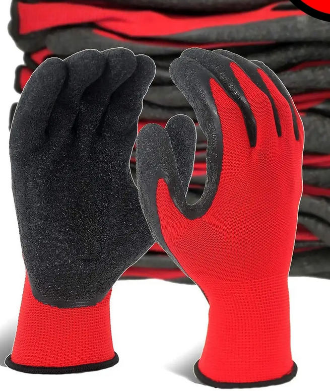 Munkavédelmi kesztyűk – 12 páros csomag