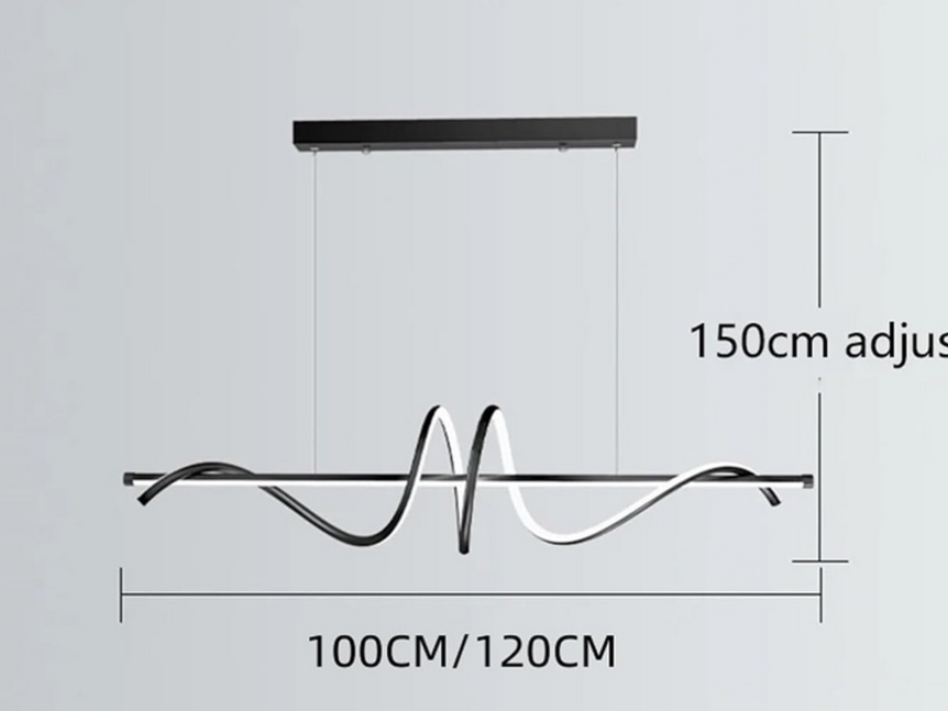 Wave LED függőlámpa