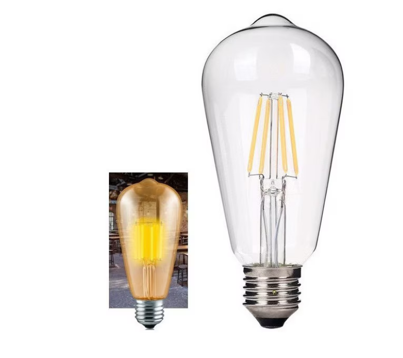 Vintage LED izzók E27 - 2db