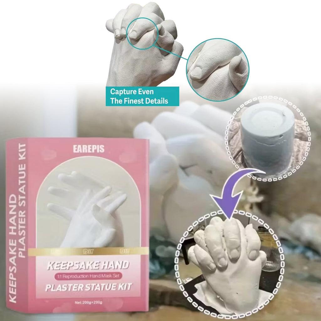 Gipszszobor készítő készlet