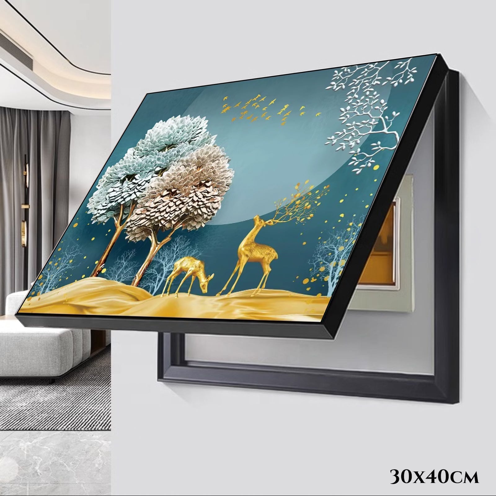 Dekoratív rejtett kép 30×40 cm