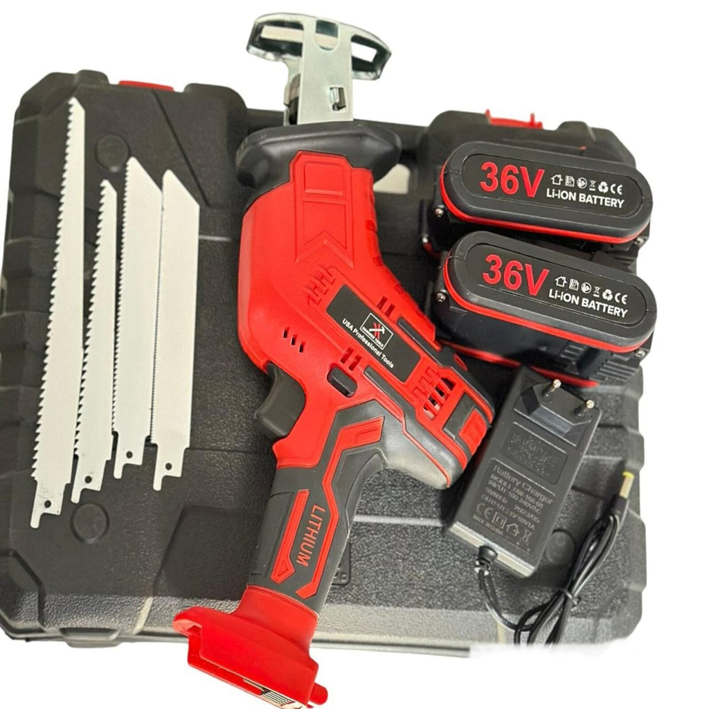 AKKUS FŰRÉSZ X2 AKKUMULÁTOROKKAL 4 INGYENES KALAPÁCSVÁLTÓ VÁGÓFŰRÉSZ