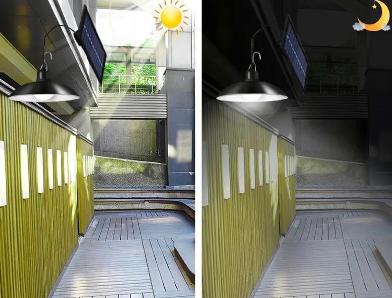 2 db napelemes lámpa távirányítóval