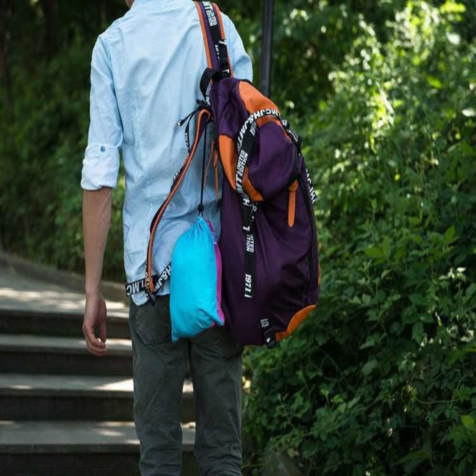 Függőágy védőhálóval