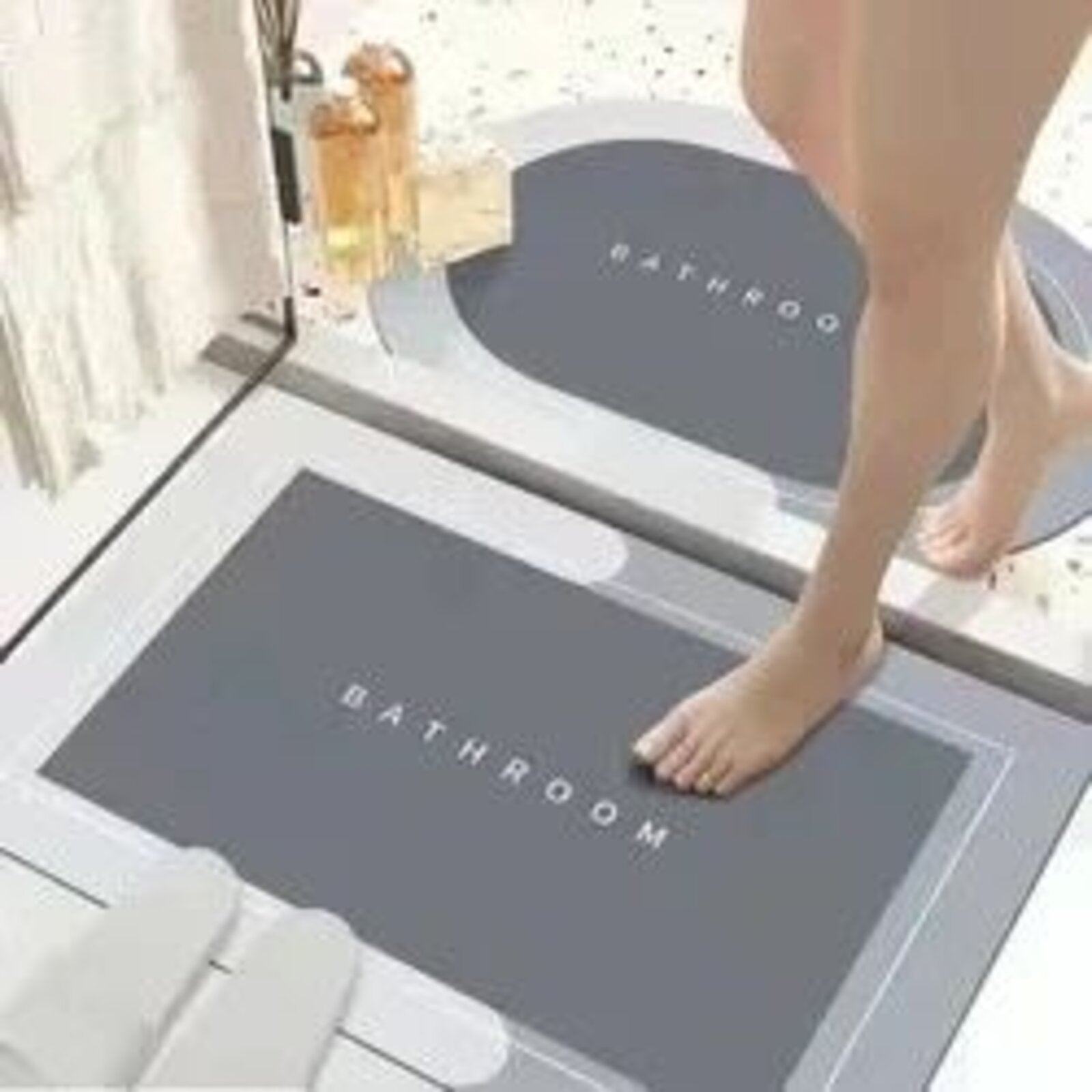 NEDVSZÍVÓ FÜRDŐSZOBAI SZŐNYEG 1+1 INGYEN