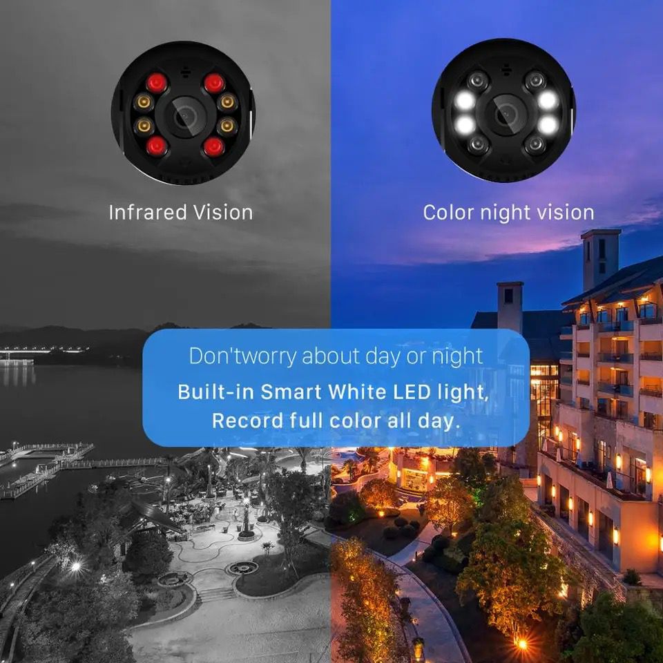 ROBICAM 360°-os WiFi kamera