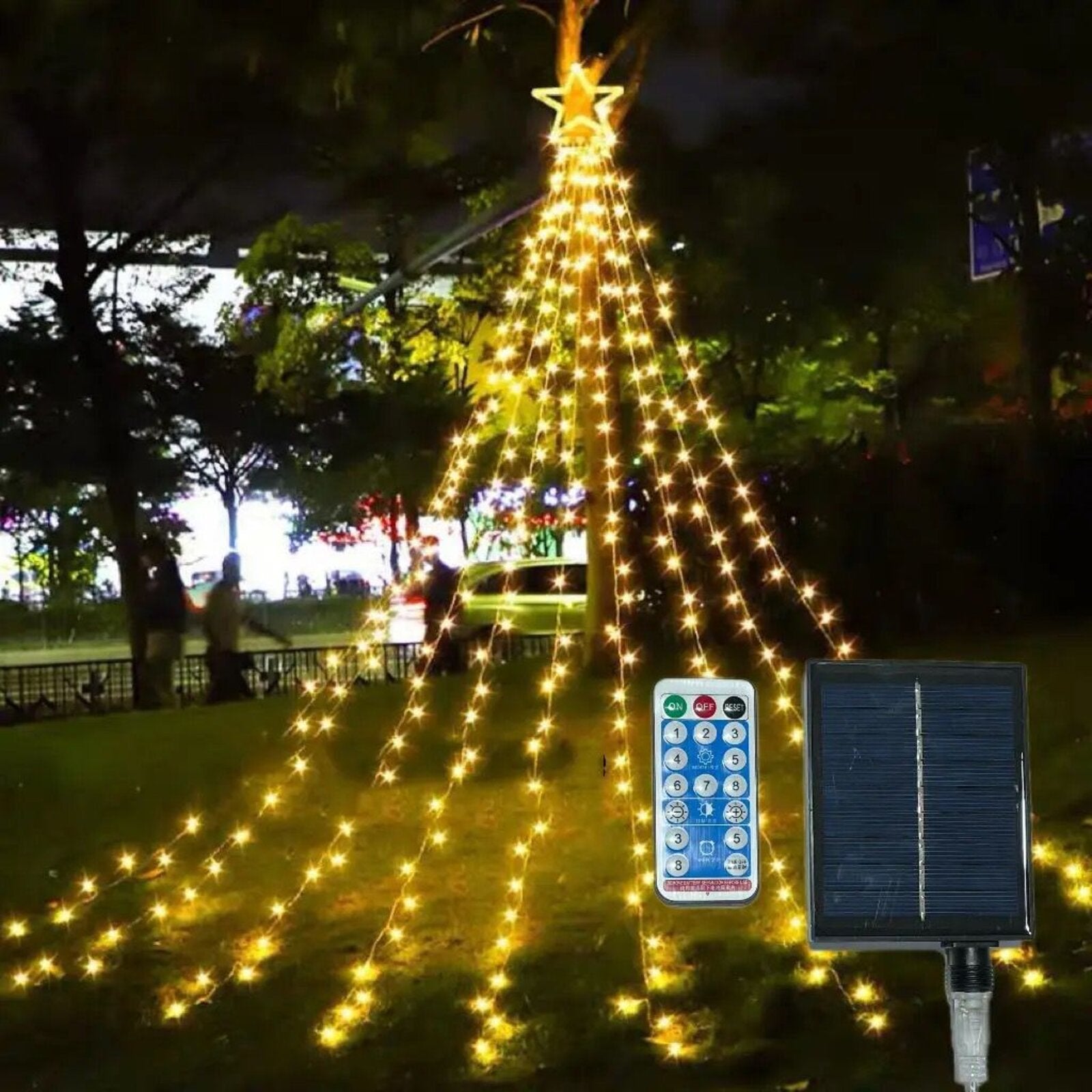 SUPER STAR FENYŐFÁRA VILÁGÍTOTT 3,5M