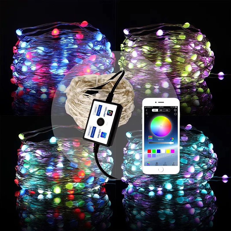 Szuper vízálló intelligens LED-szalag 10m