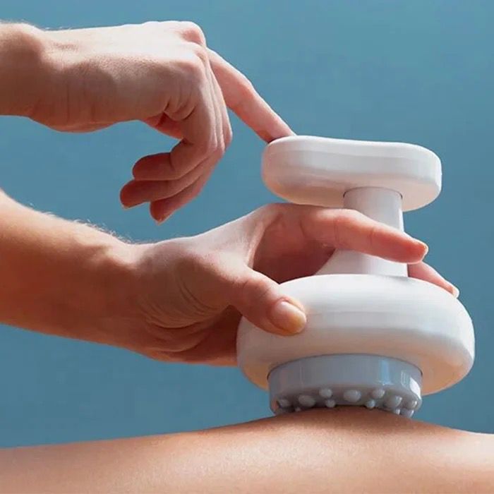 Újratölthető anticellulit masszírozó szívással és hővel