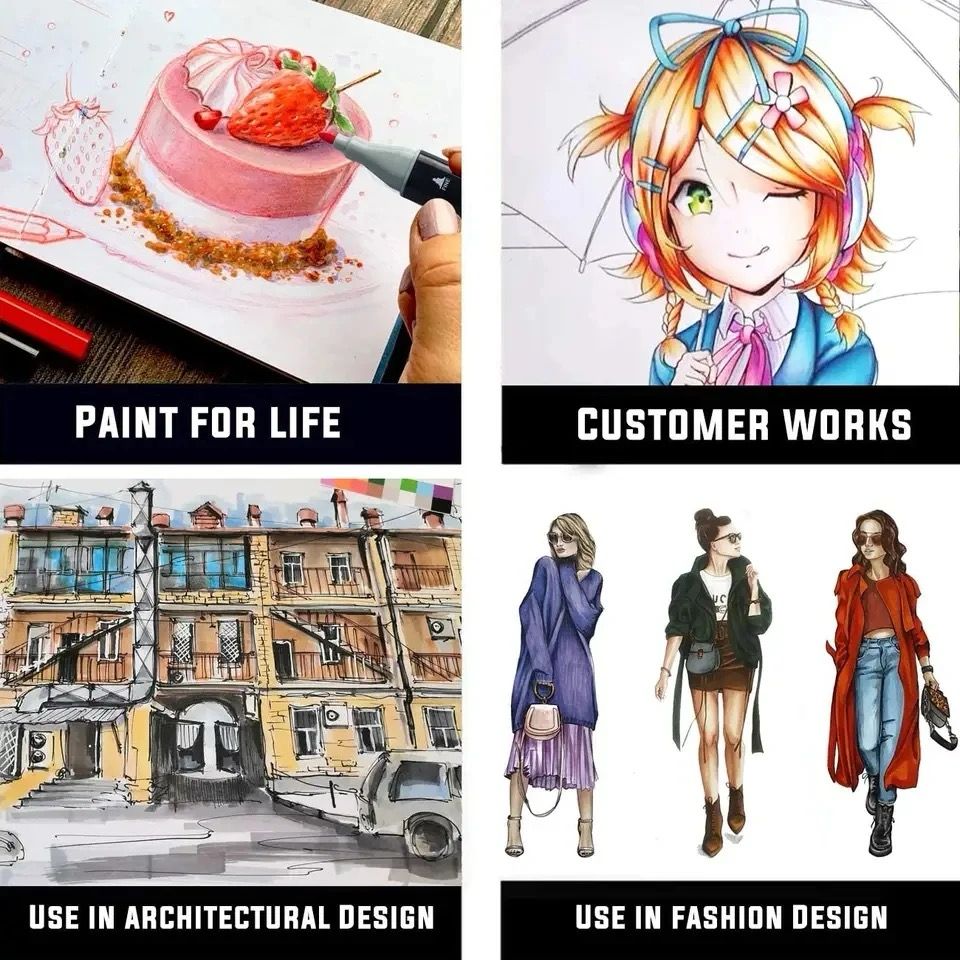 KÉTOLDALAS FILCTOLLOK ZACSKÓBAN 48 DB/80 DB/120 DB